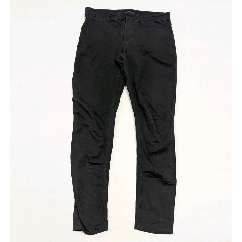 Quiet‎ Luxury Minimalist Black Skinny Pants Stretch Career Chic Size 10 Gap